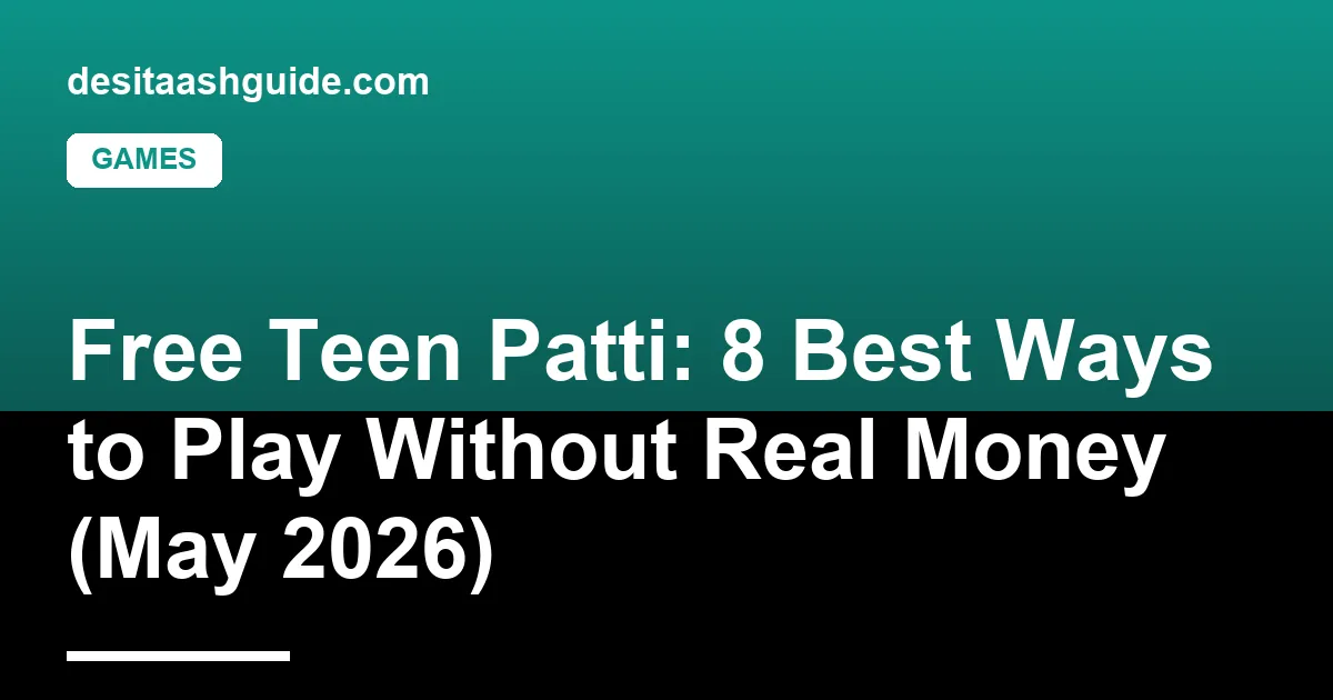 Teen Patti free play screen with chip wallet and friends list