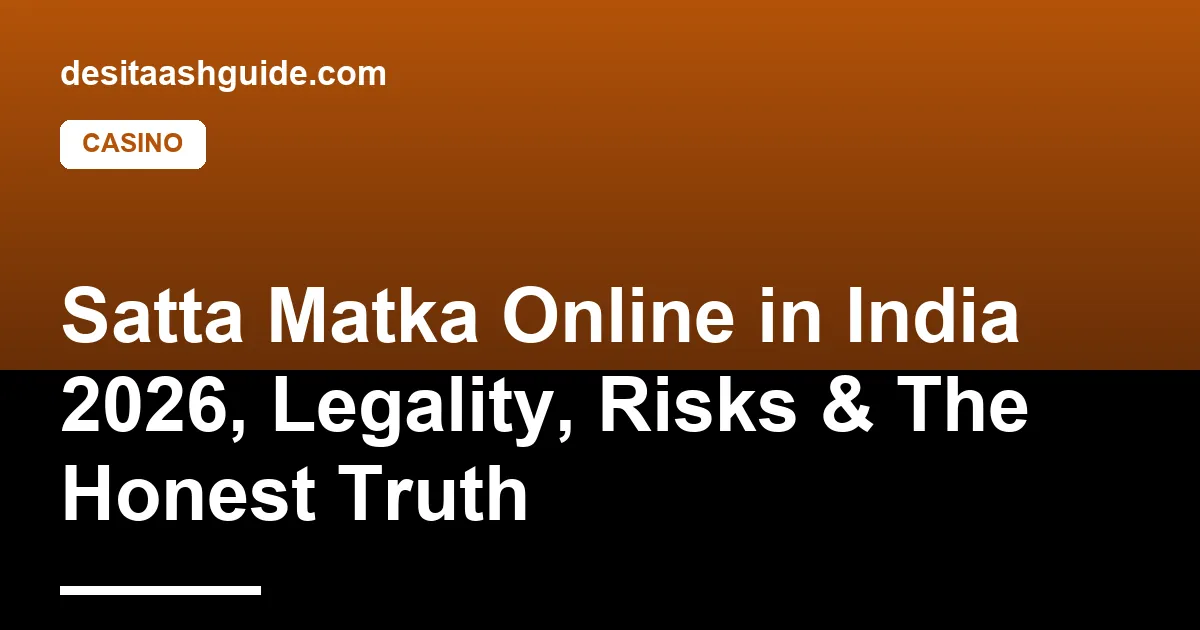 Satta matka numbers board with a legal-risk warning overlay