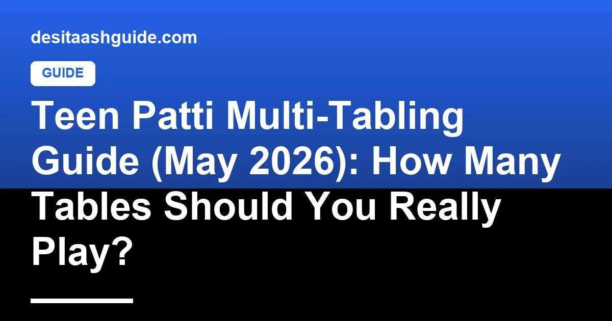 Teen Patti player at a four-table laptop setup with rupee EV chart overlay